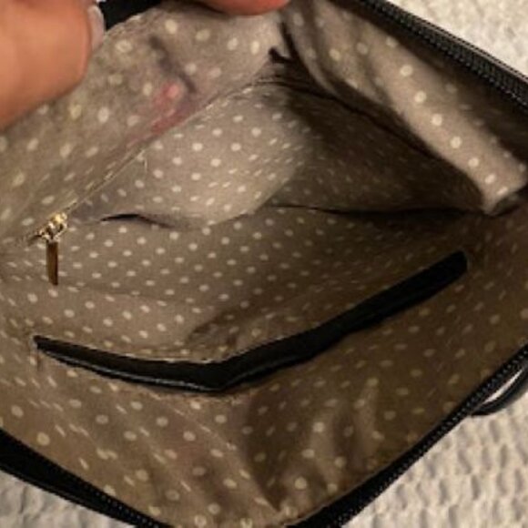 Women's Dasein Small Black Crossbody Bag Coin Purse - Picture 5 of 10